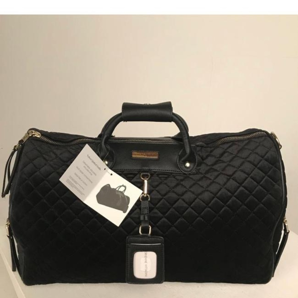 Adrienne Vittadini Velvet Duffle